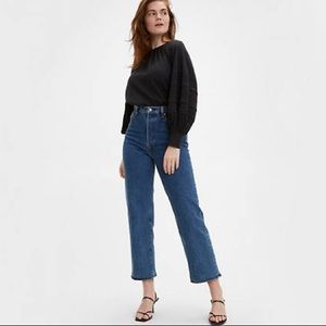 Levi’s ribcage straight jeans